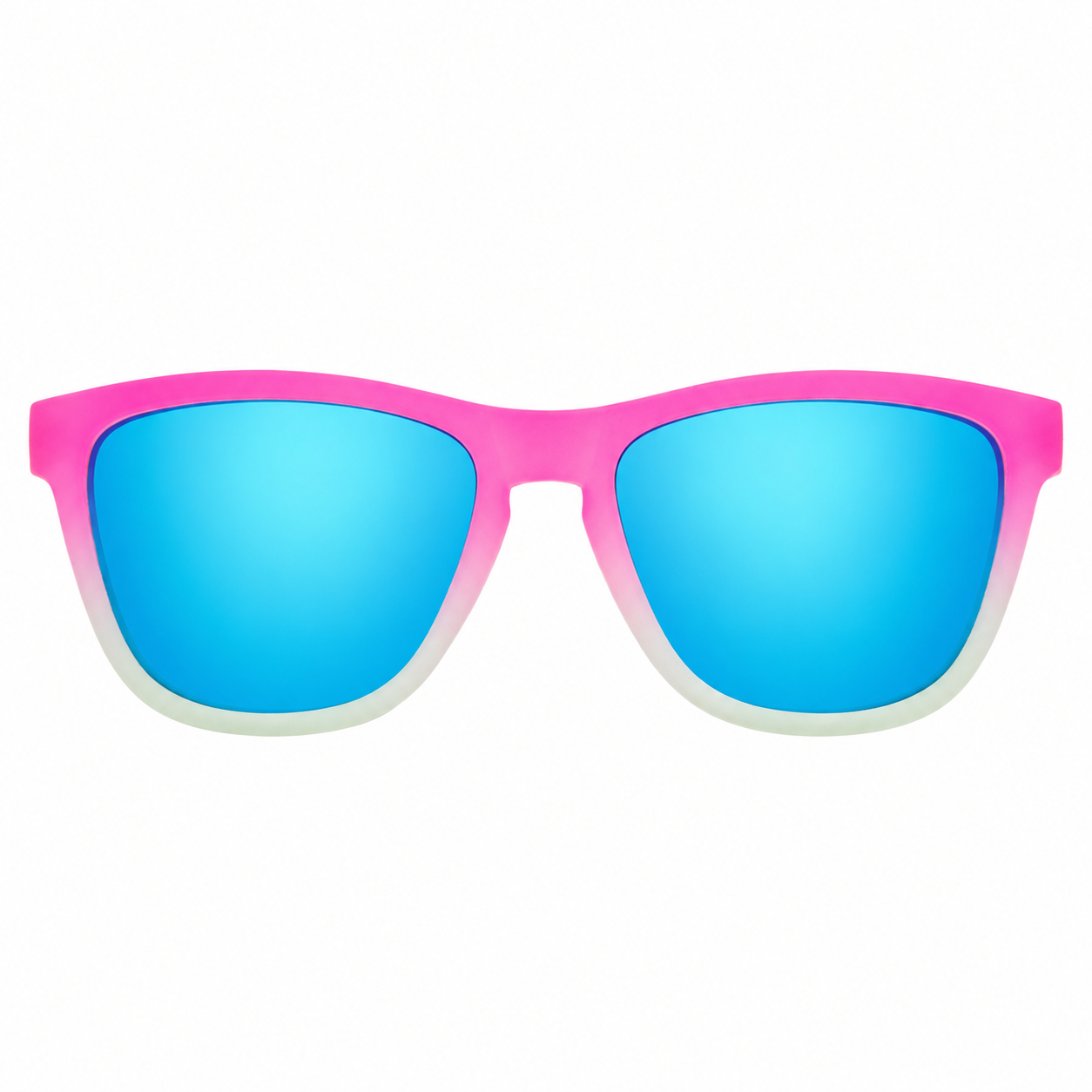 #color_Beach Pink / Polarized Blue Mirror Lens