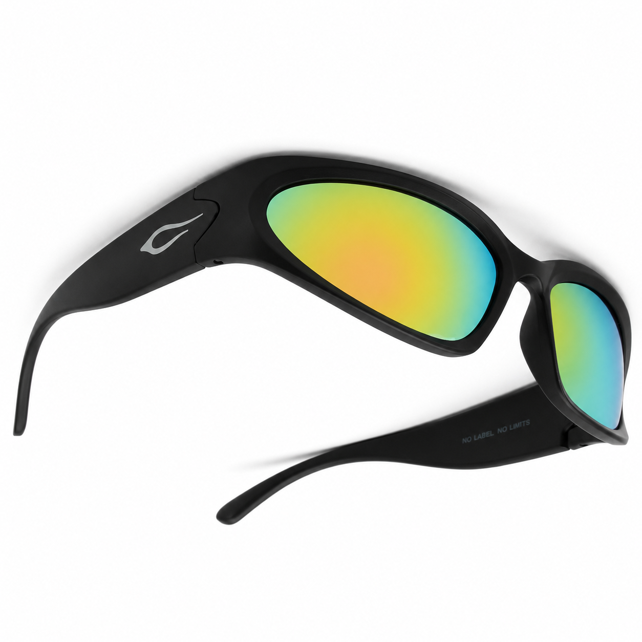 #color_Black / Iridescent Mirror Lens