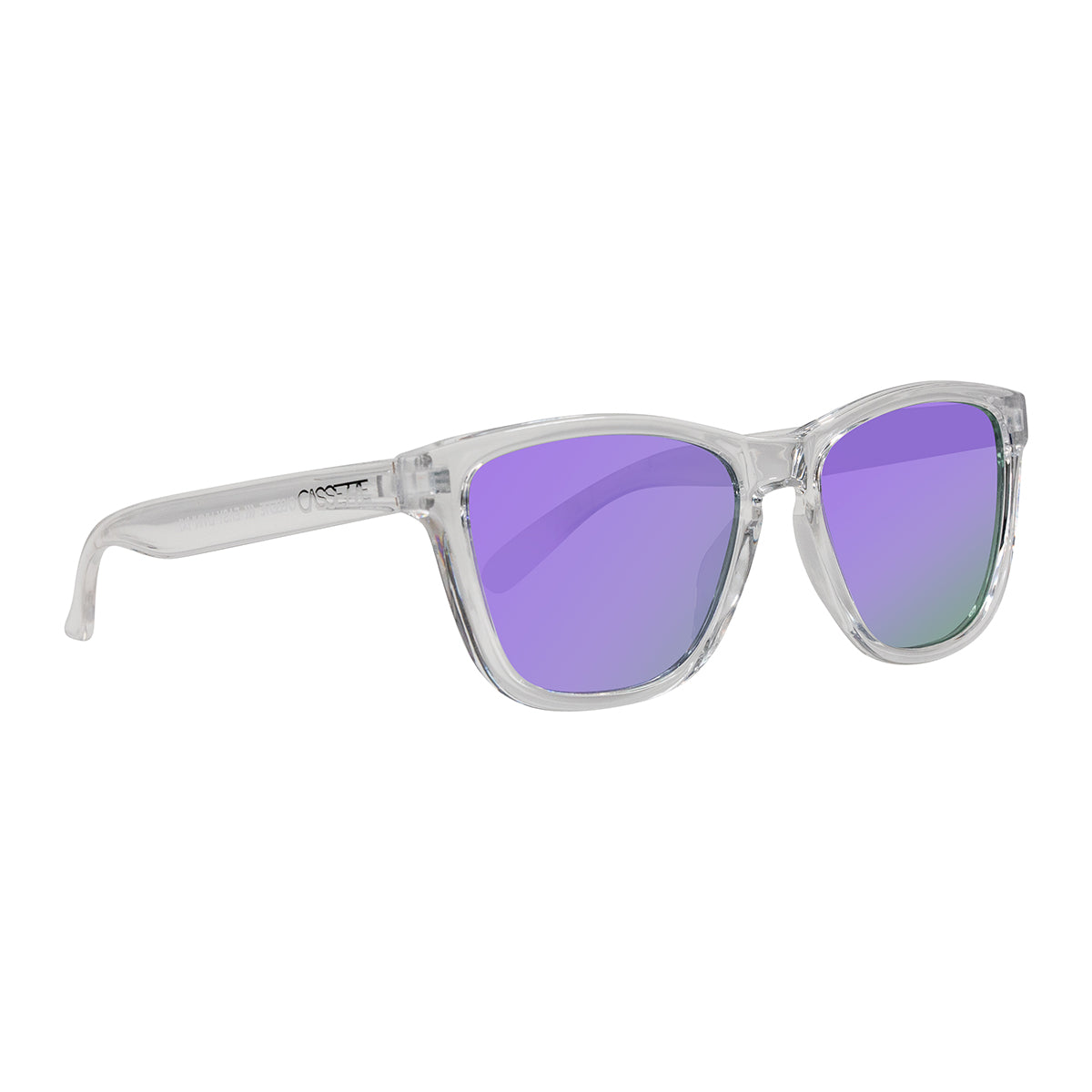 #color_ Clear / Polarized Purple Mirror Lens