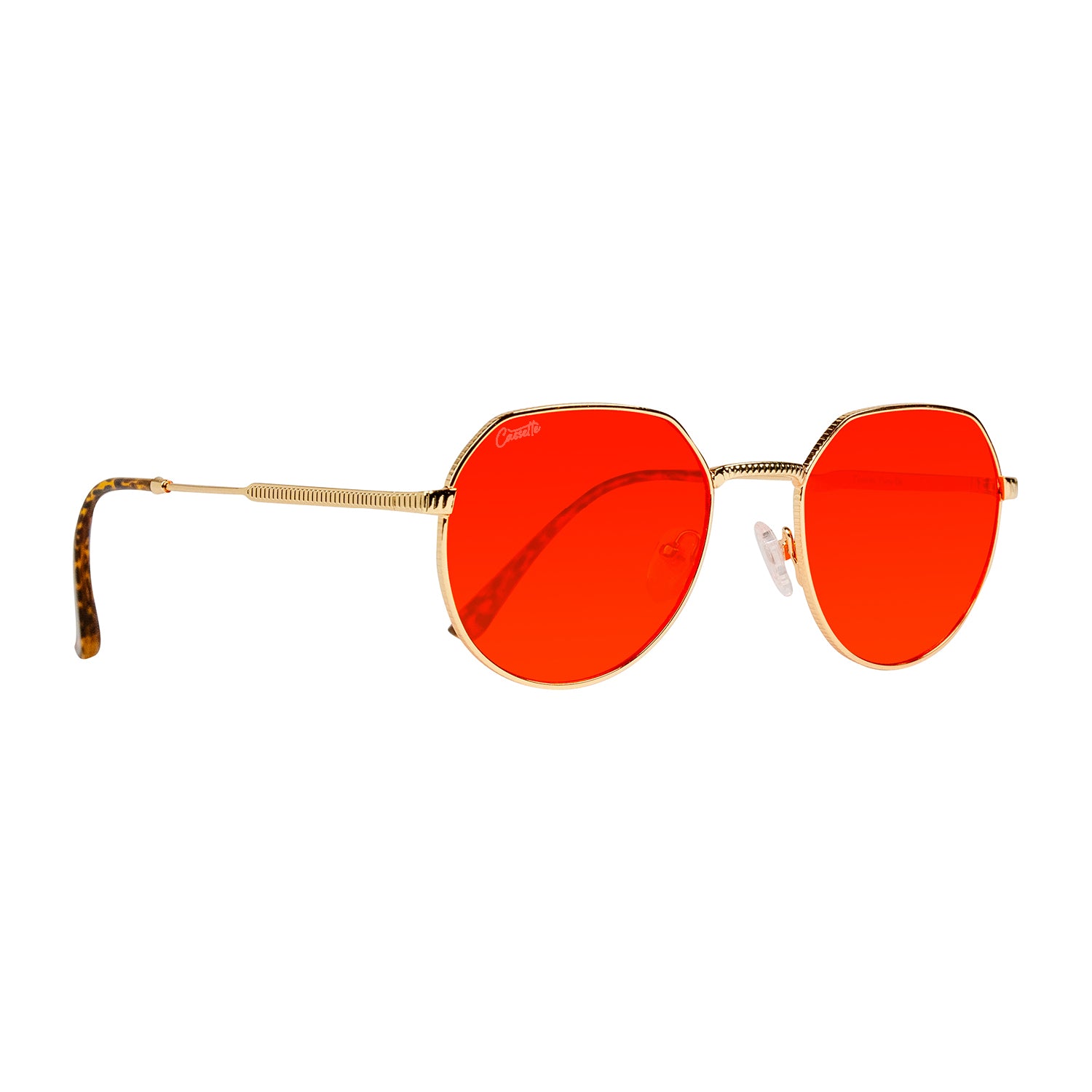 #color_Gold / Leopard / Rubin Red Lens