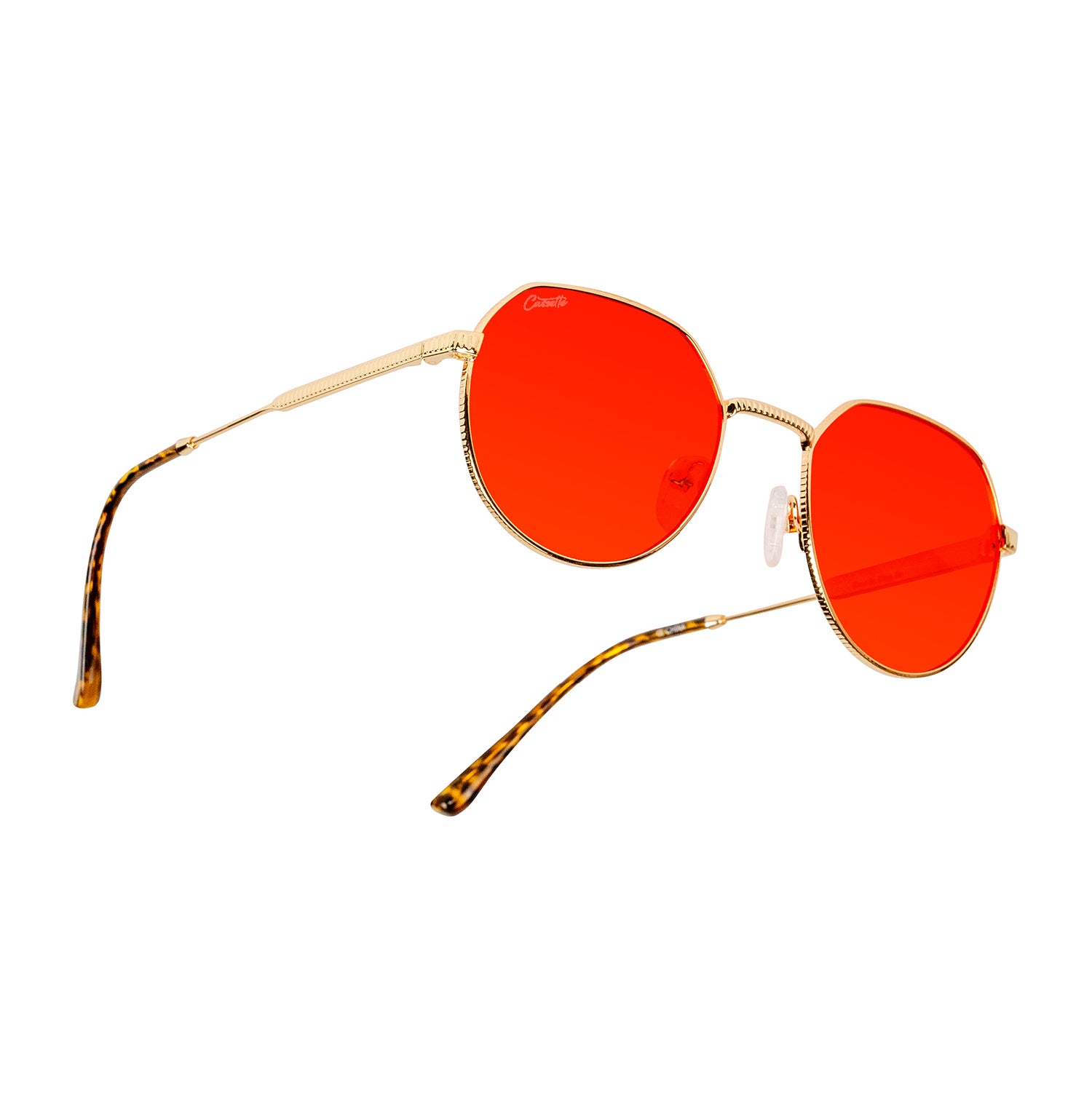 #color_Gold / Leopard / Rubin Red Lens