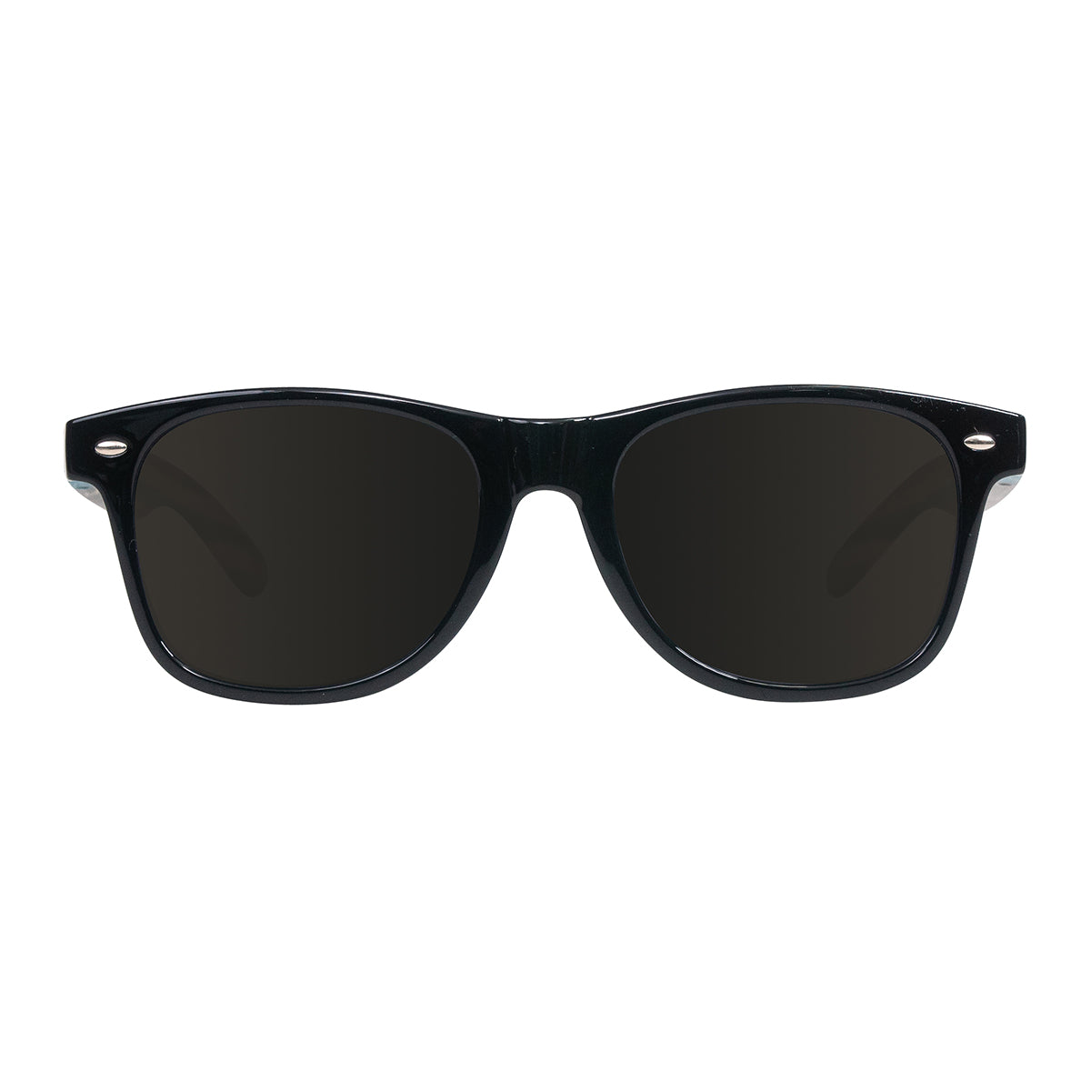 #color_Gloss Black & Black Blue Skatedeck / Smoke Polarized Lens