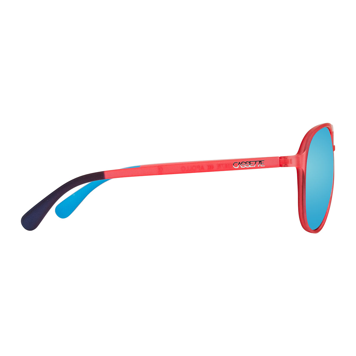 #color_Matte Ruby / Polarized Sky Blue Mirror Lens