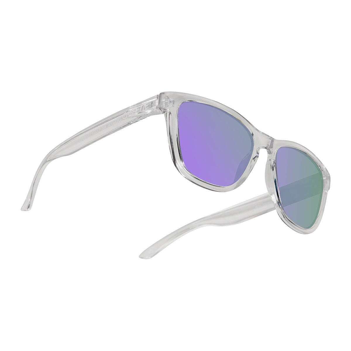 #color_ Clear / Polarized Purple Mirror Lens