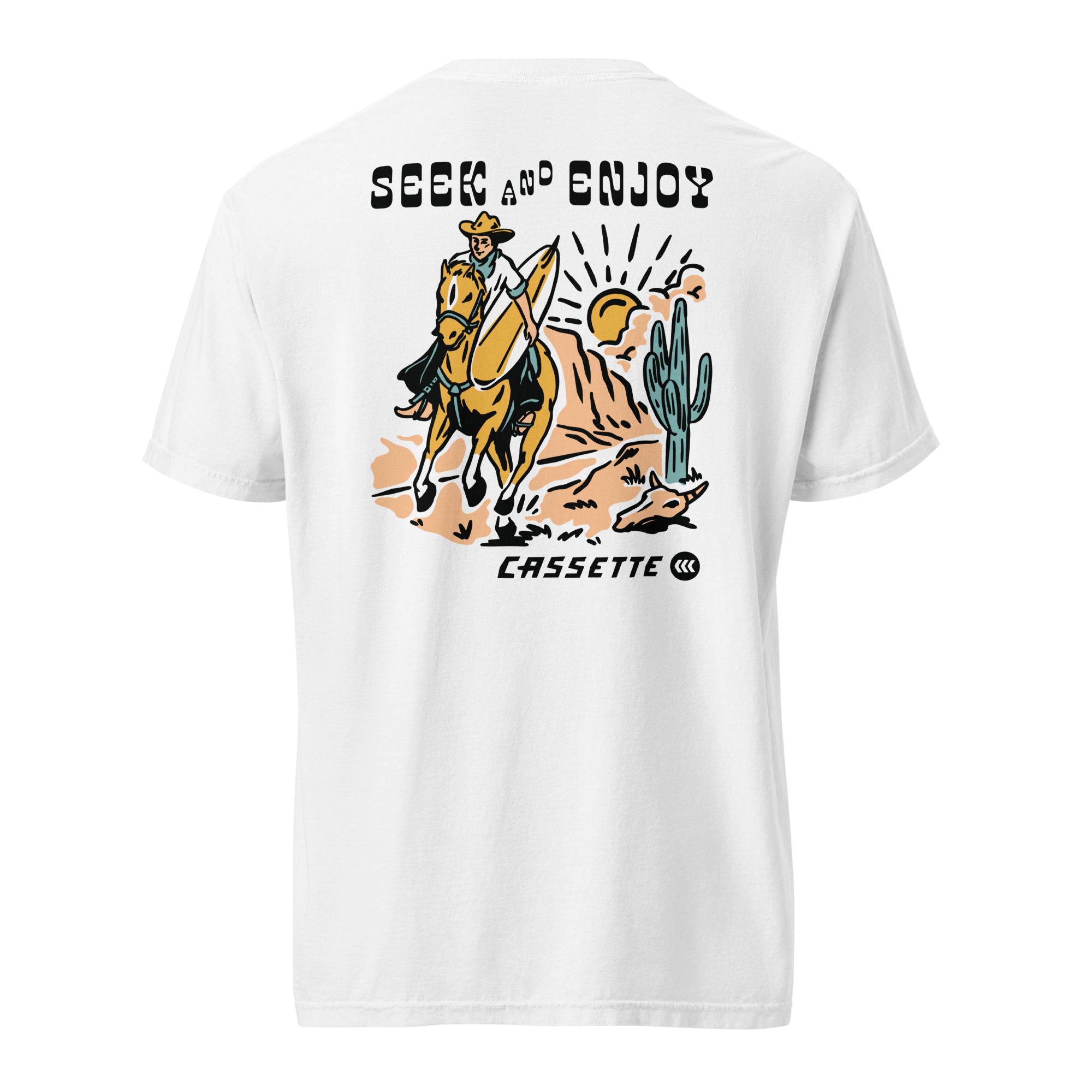 Seek & Enjoy // Heavyweight T-Shirt