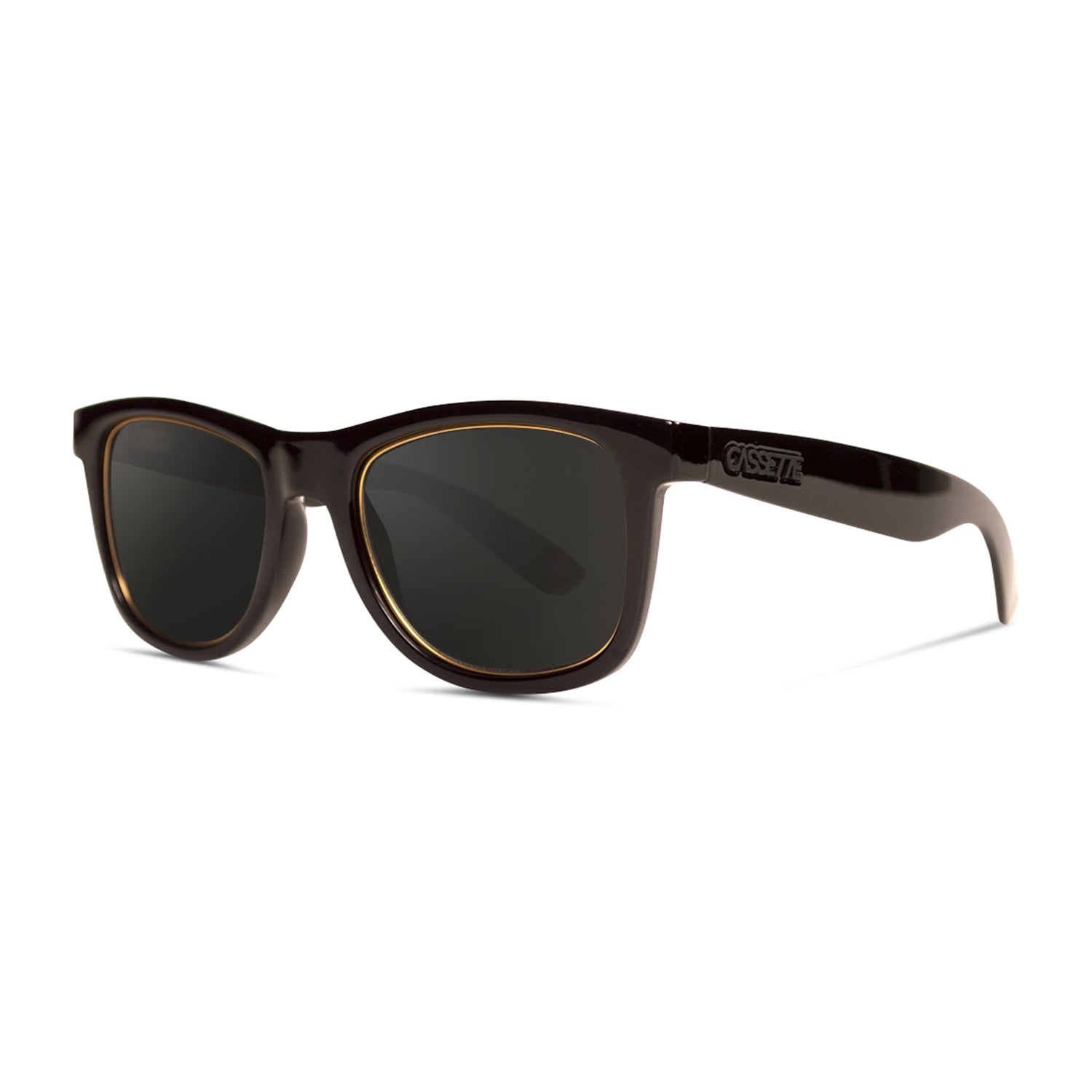 #color_Gloss Black Gold Lining / Smoke Lens