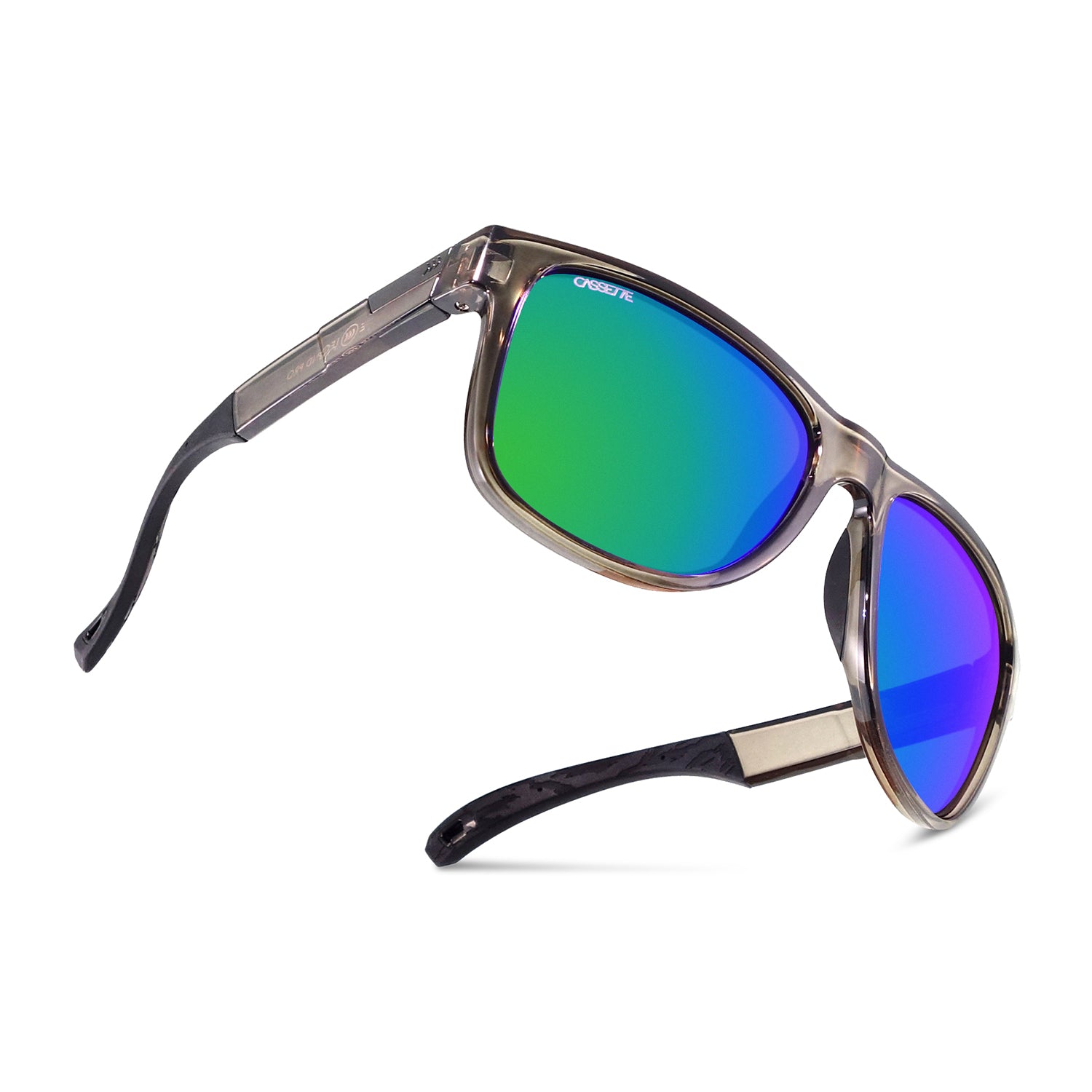#color_Translucent Gray / Green Mirror ColorBoost Polarized Lens