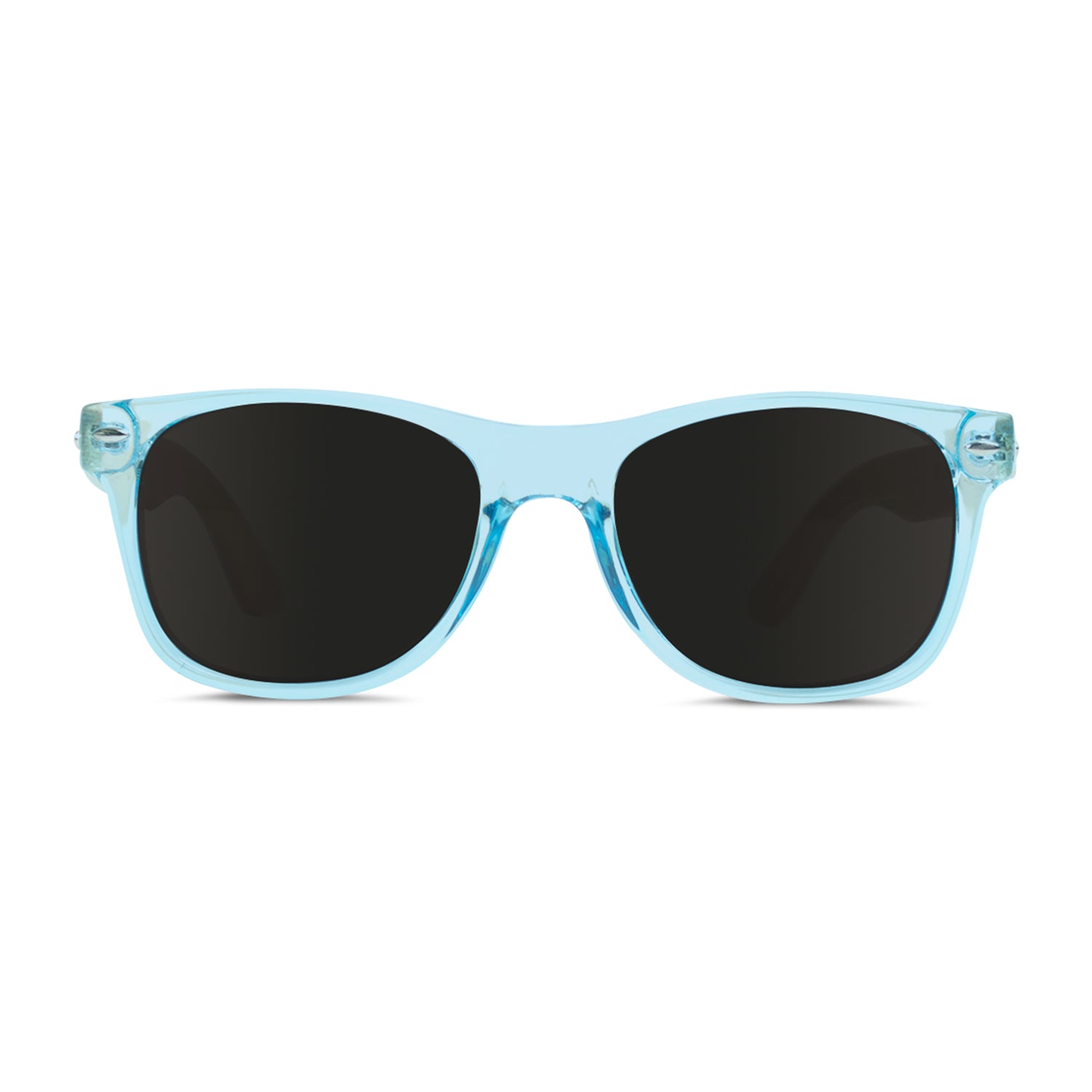 #color_Tiff Blue & Natural Bamboo / Smoke Lens