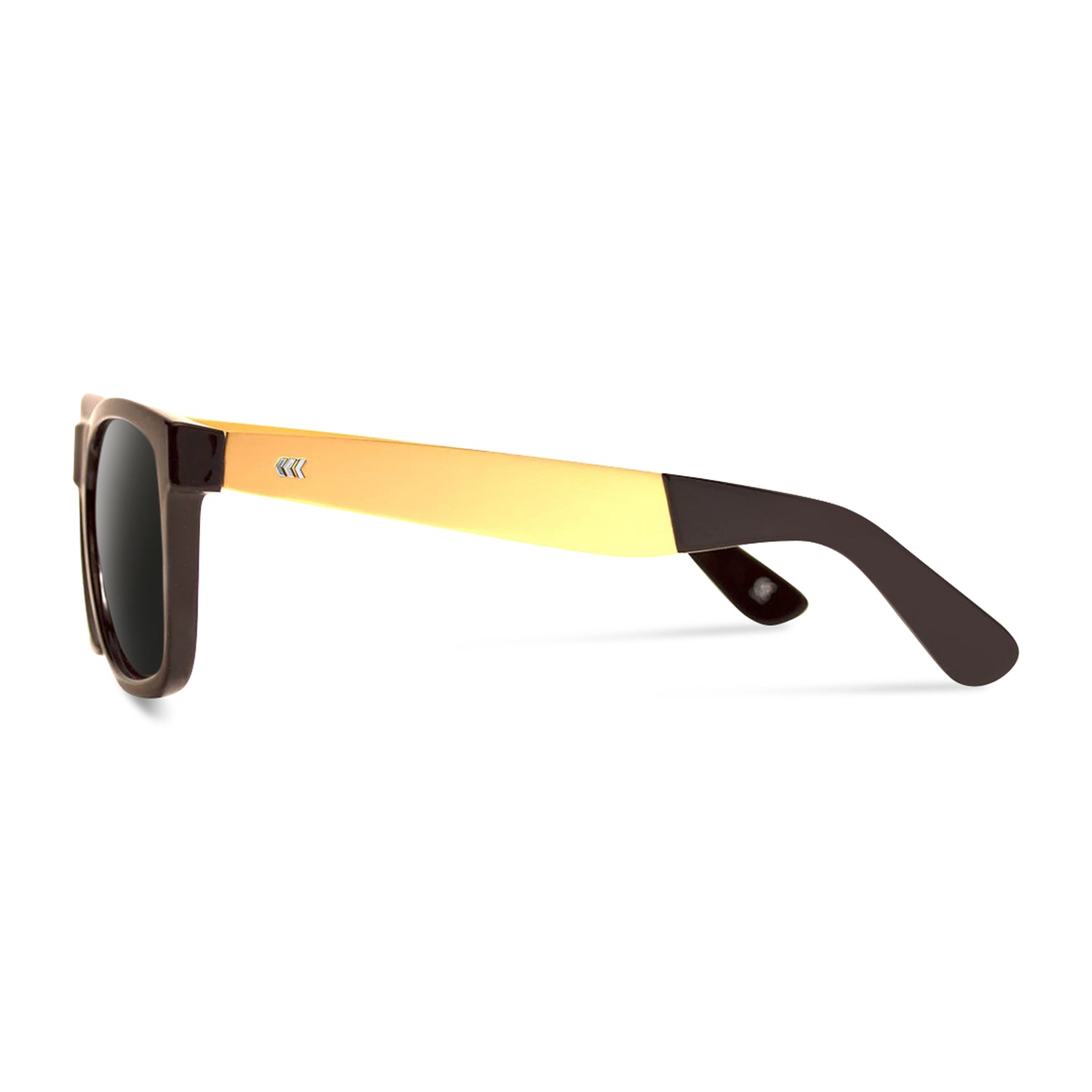 #color_Gloss Black Gold Arms / Smoke Polarized Lens