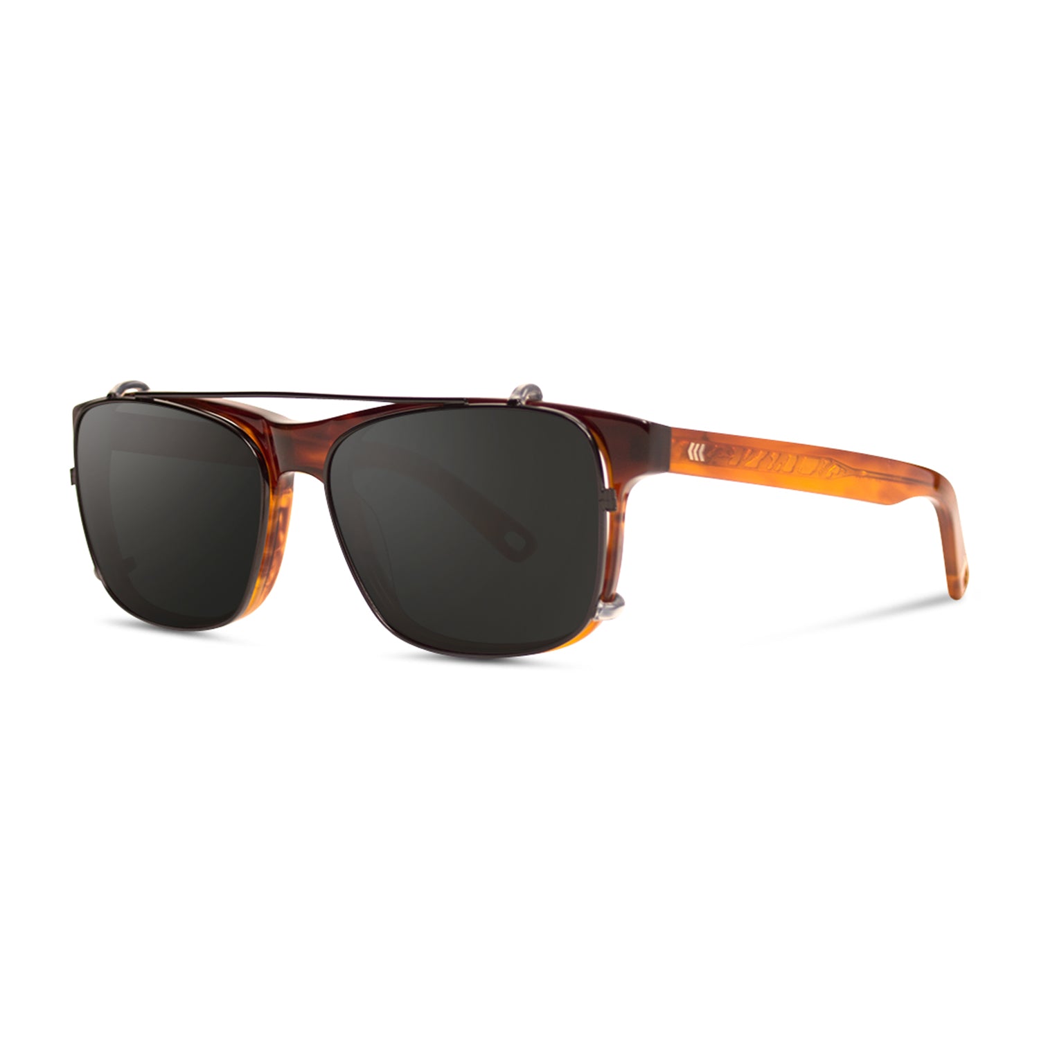 #color_Bourbon Tortoise / Smoke Polarized Lens