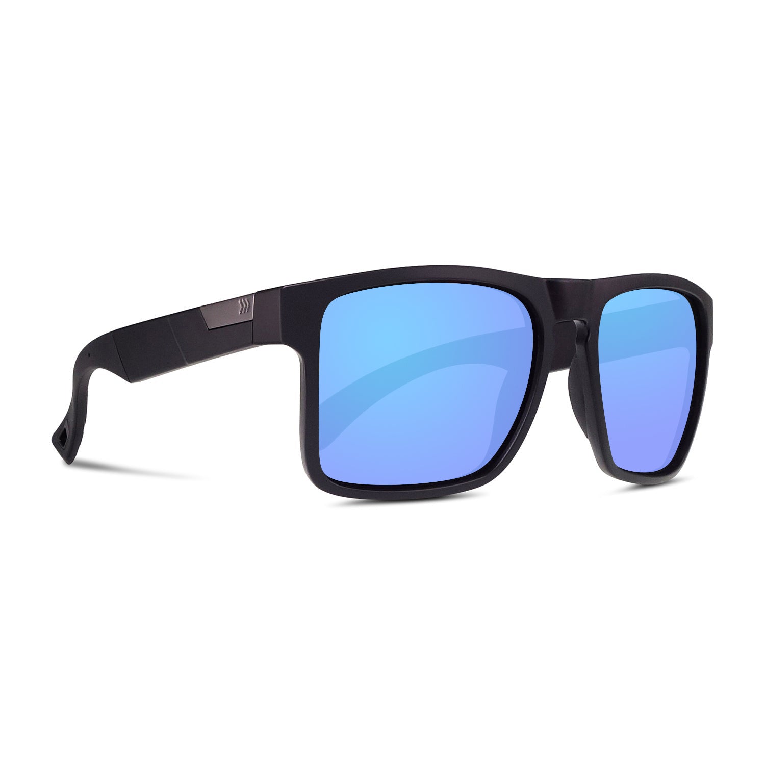 #color_Matte Black / Skye Blue Mirror ColorBoost PolarIzed Lens