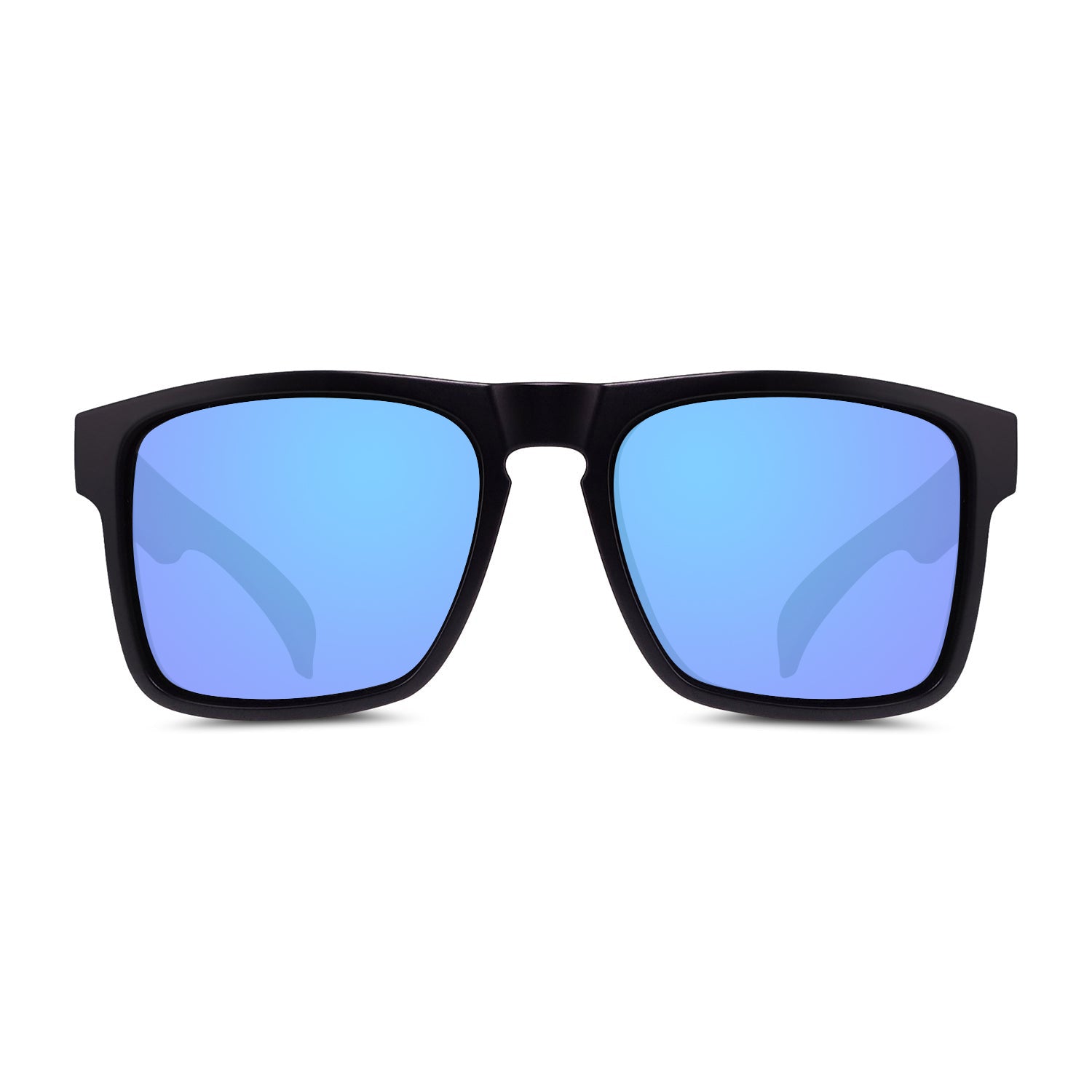 #color_Matte Black / Skye Blue Mirror ColorBoost PolarIzed Lens