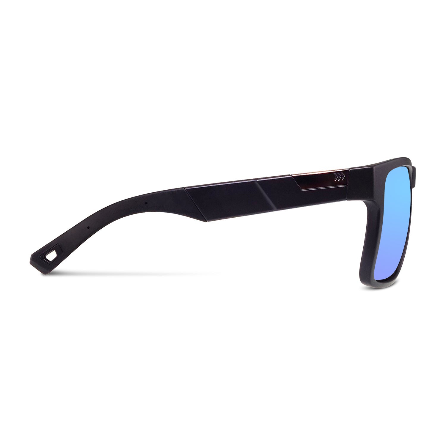 #color_Matte Black / Skye Blue Mirror ColorBoost PolarIzed Lens