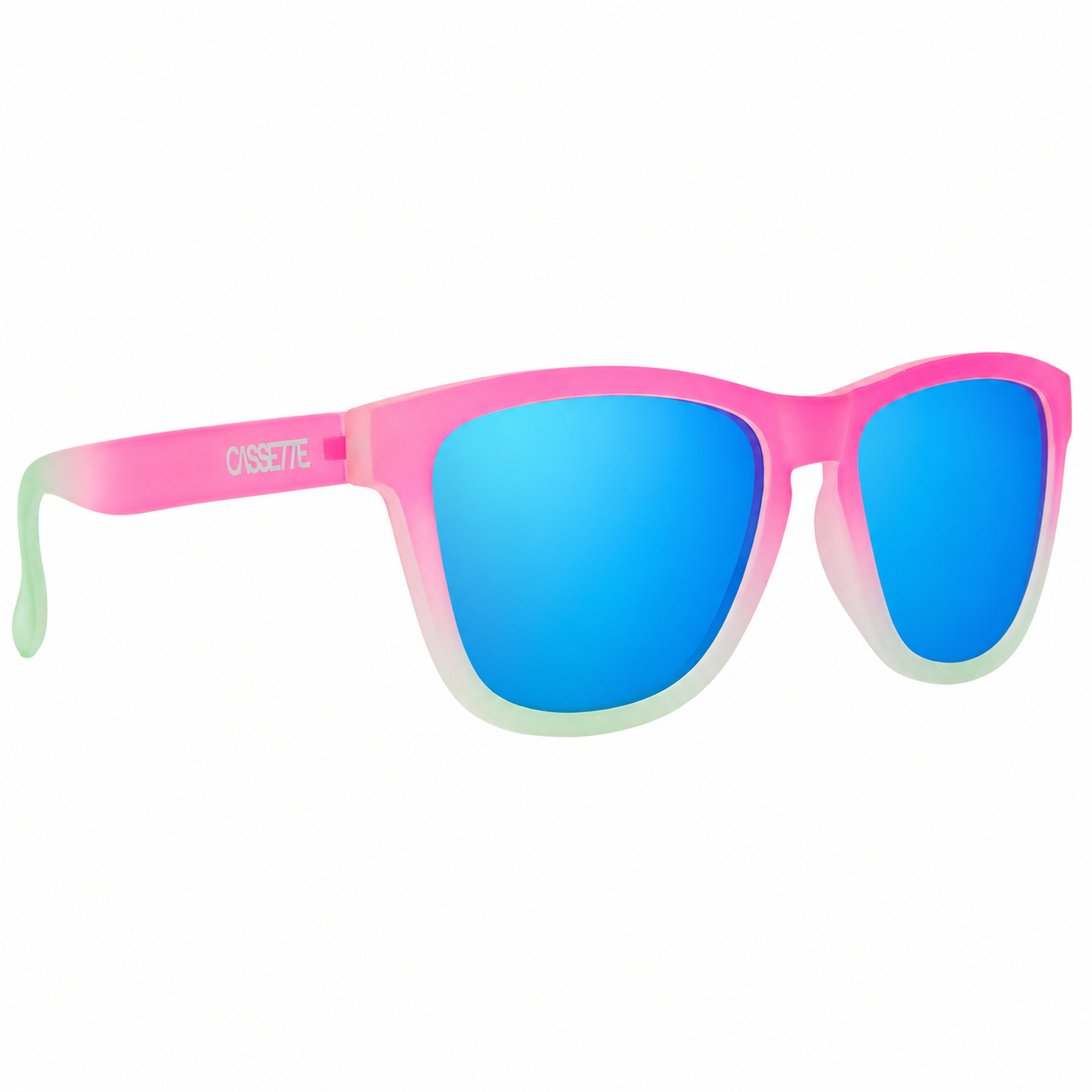 #color_Beach Pink / Polarized Blue Mirror Lens