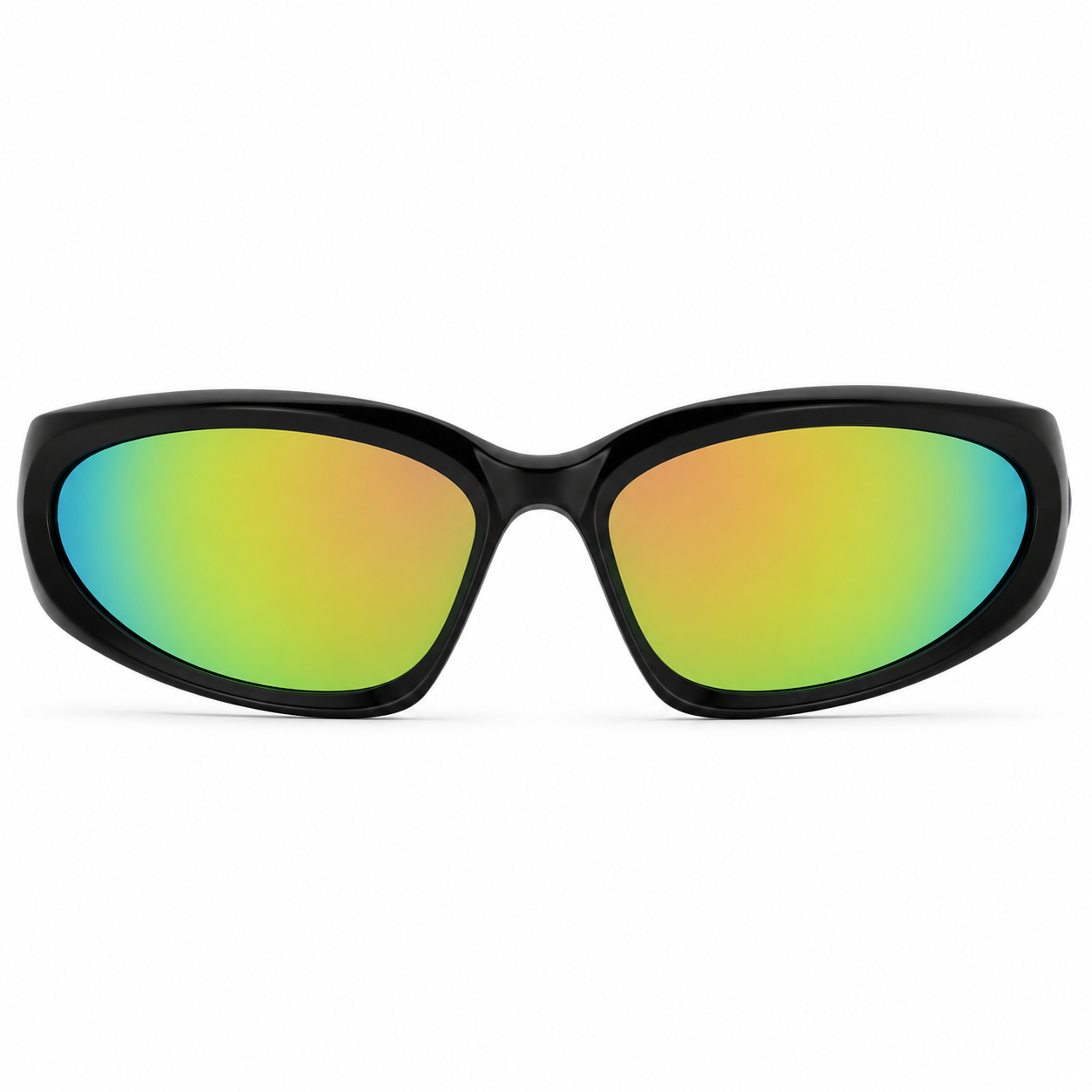 #color_Black / Iridescent Mirror Lens