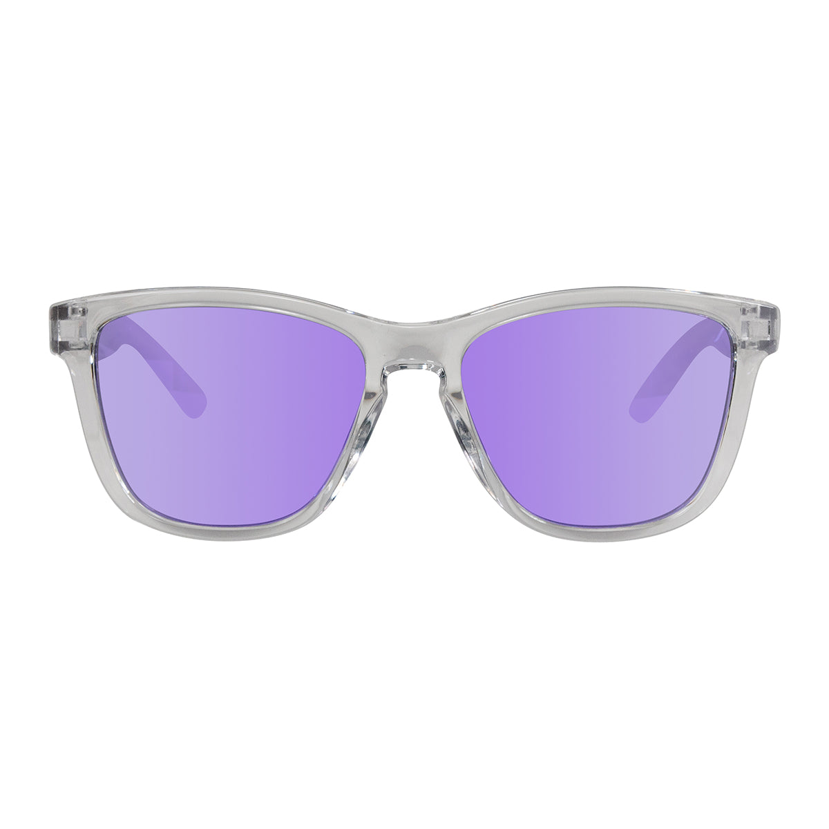 #color_ Clear / Polarized Purple Mirror Lens