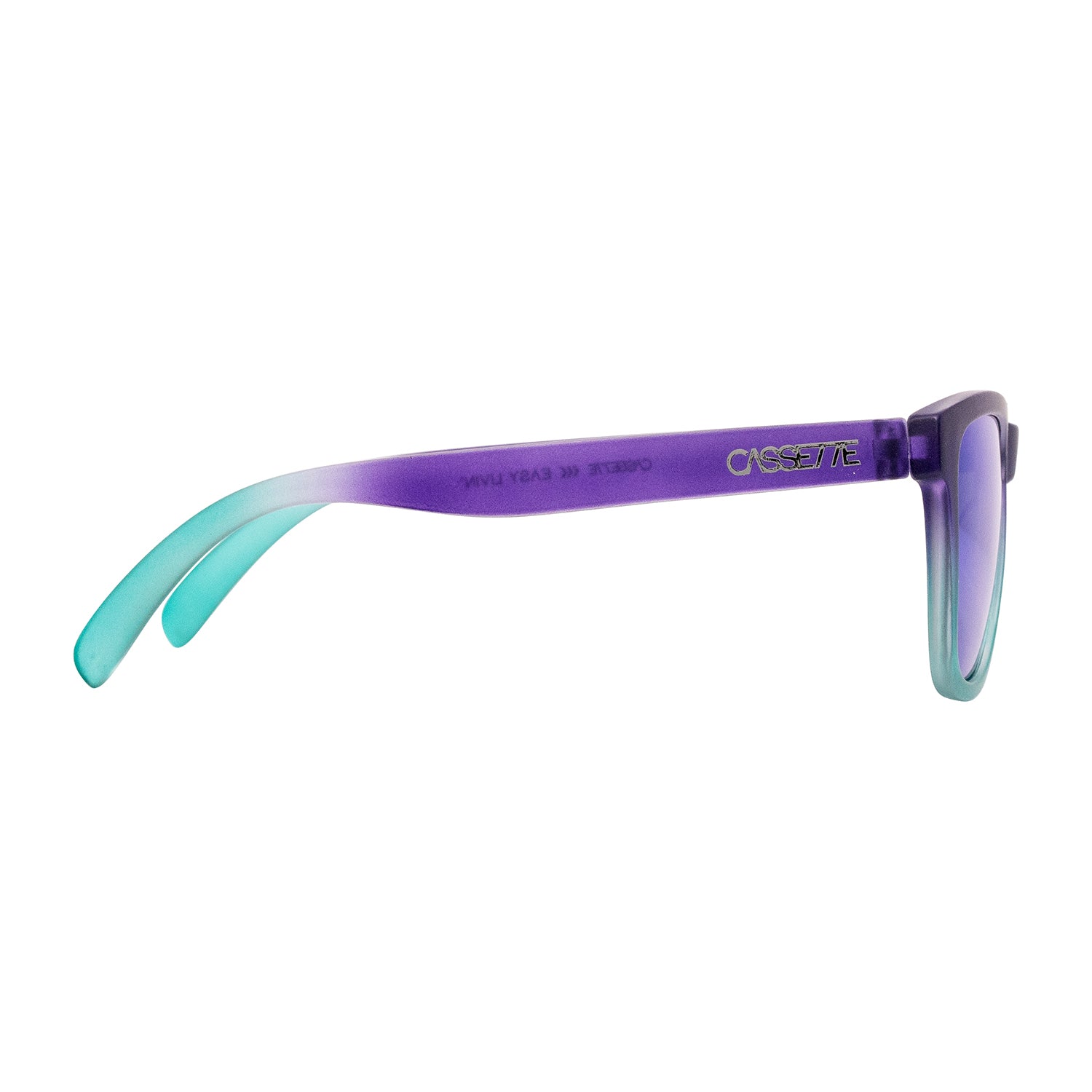 #color_Purple Seafoam Fade / Polarized Green Mirror Lens