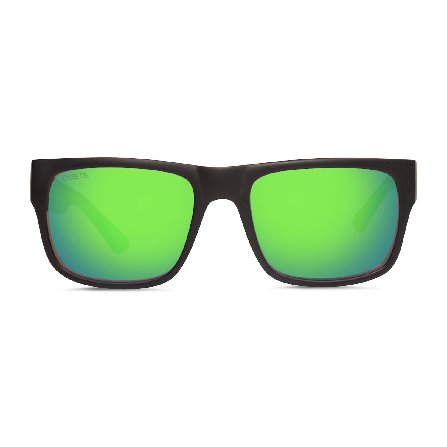 #color_Matte Black / Green Mirror Polarized Lens