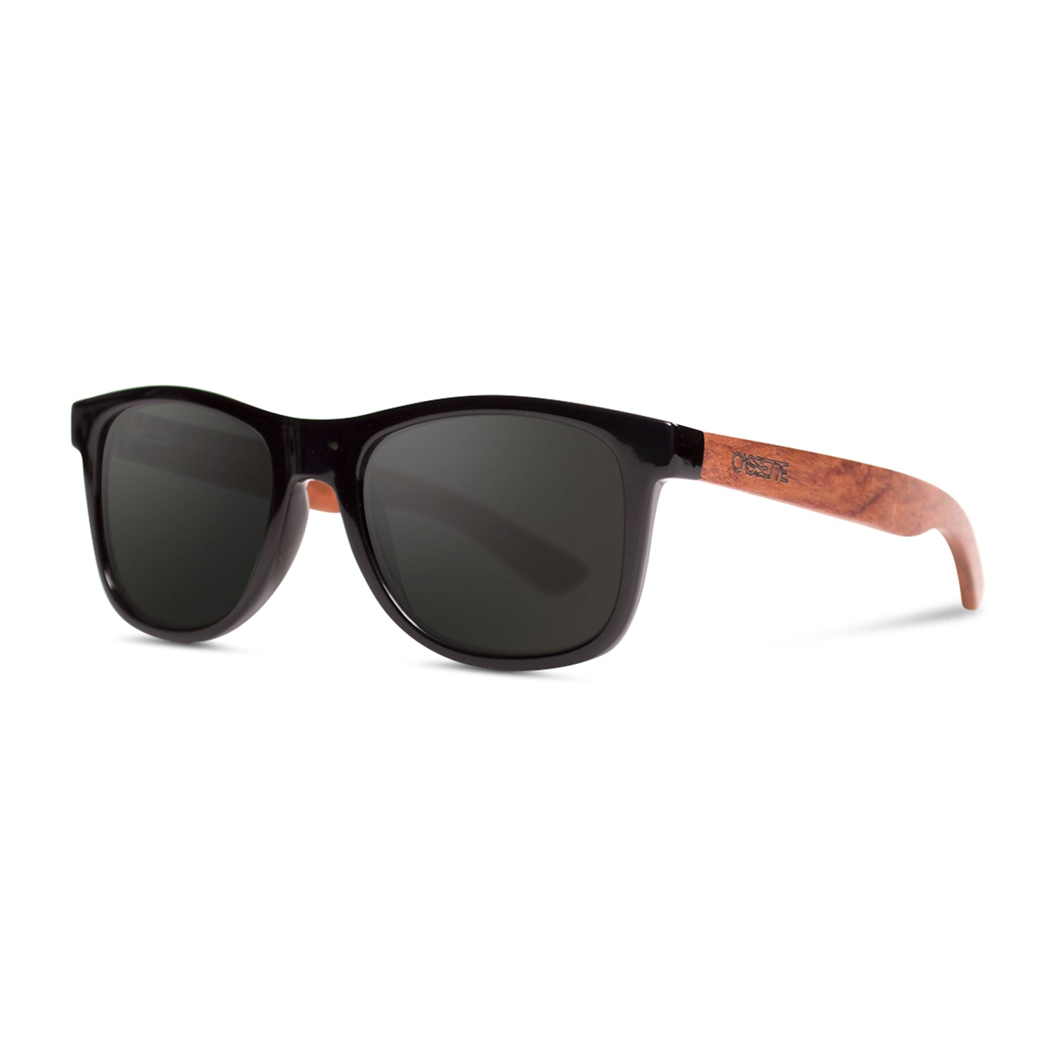 #color_Black & Red Lacewood / Smoke Lens
