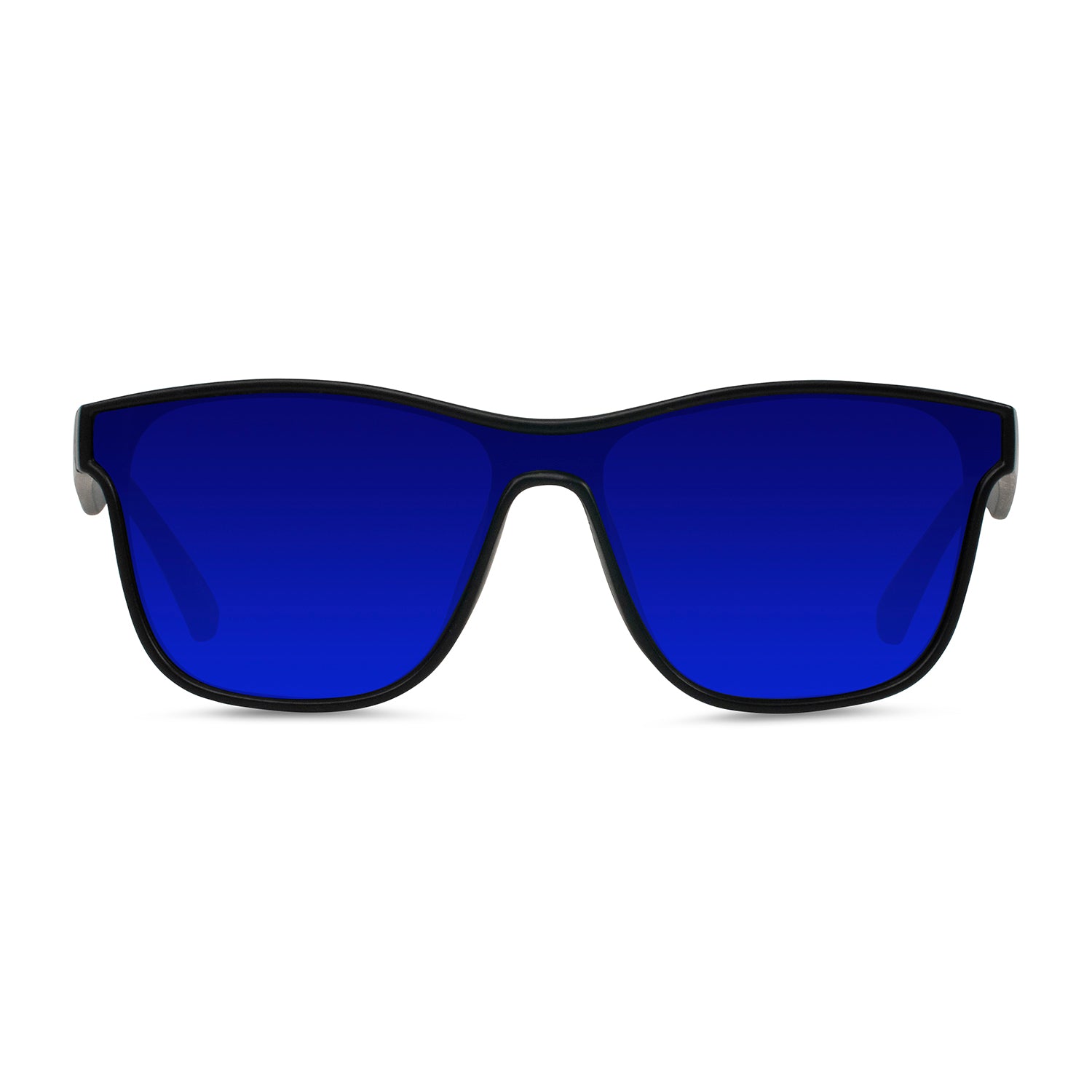 #color_Matte Black / Blue Mirror Lens