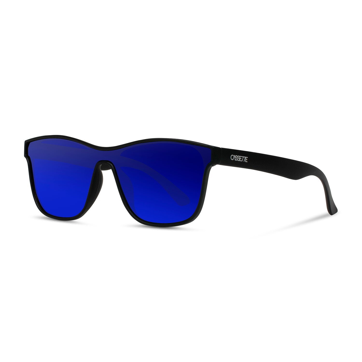 #color_Matte Black / Blue Mirror Lens